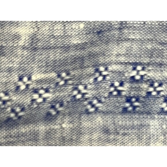 Chicos Blue No Iron 100% Linen 1.5 M 10 Natural Fibers - Picture 6 of 9